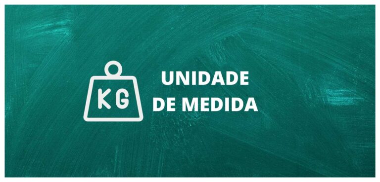 Tabela com diferentes unidades de medida e suas correspondências no sistema fiscal.
