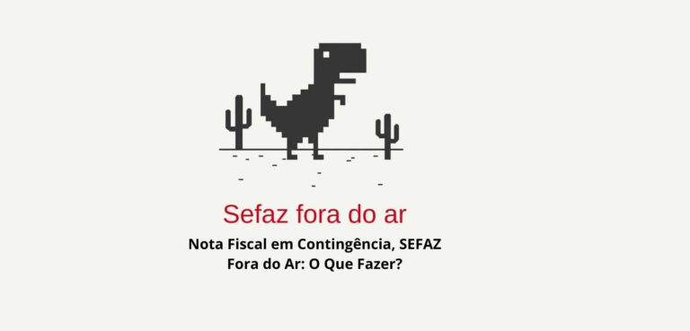Como emitir Nota Fiscal em contingência quando a SEFAZ está fora do ar.