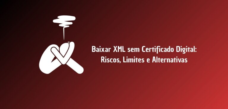baixar xml sem certificado digital