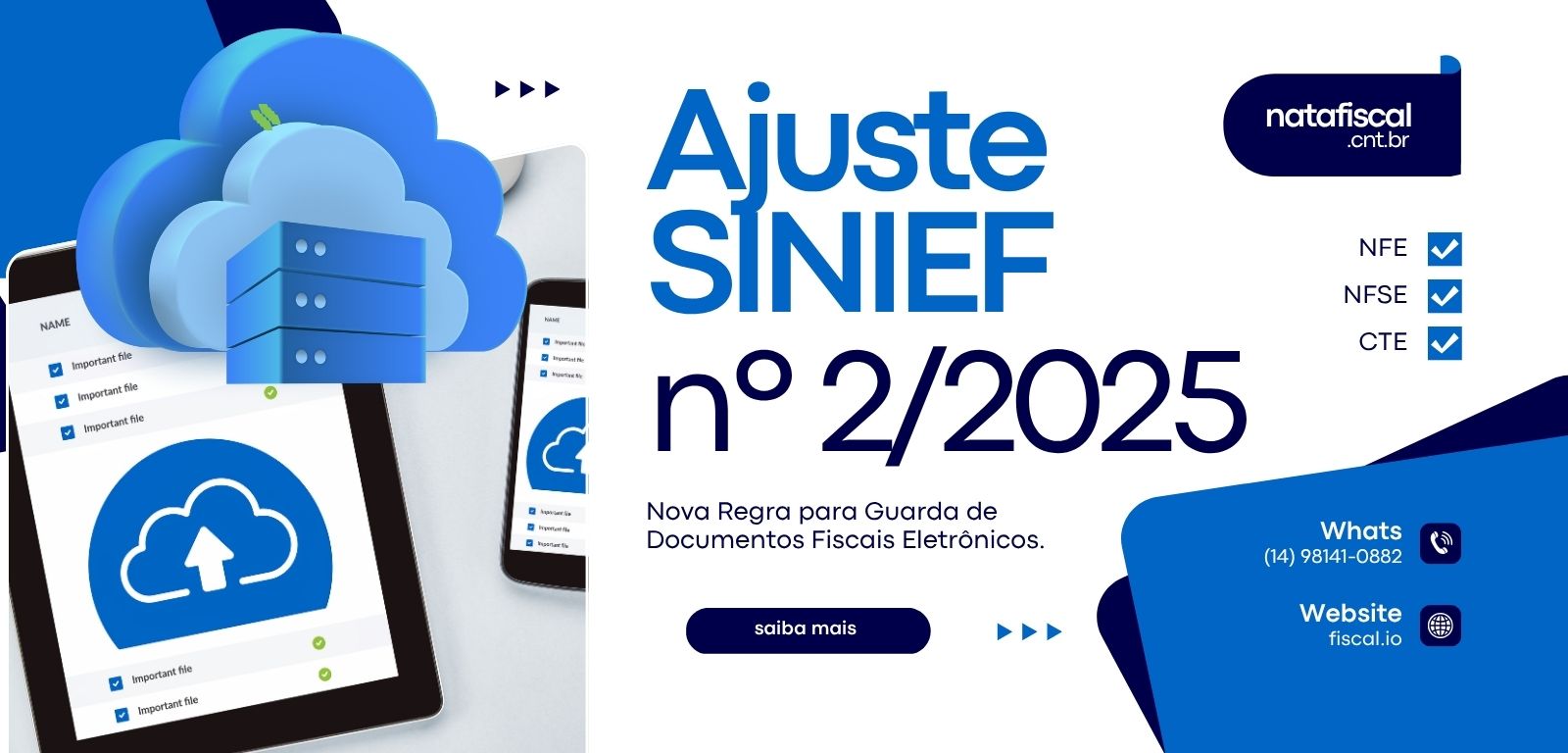 Ajuste SINIEF nº 2/2025: Nova Regra para Guarda de Documentos Fiscais Eletrônicos.